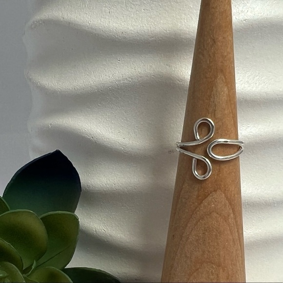 925 Sterling Silver Toe Ring Adjustable - Picture 14 of 14